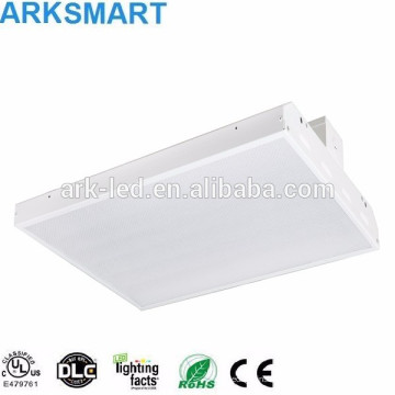 A baía alta conduzida linear listada DLC do UL de ETL, 2x2 2x4 130-150LM / W dimmable / sensor 80 / 110/160/190/220 / 320w conduziu a baía alta linear